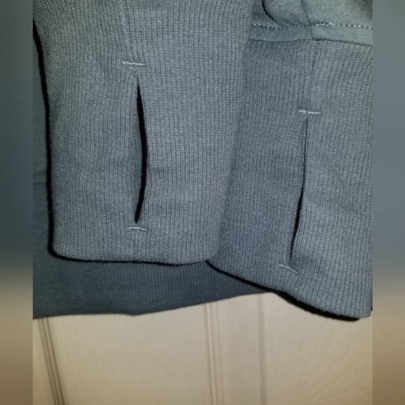 Women's Old Navy Ocean Shale Dynamic Fleece Half Zip Sweatshirt Top XXL - Picture 5 of 7